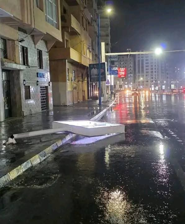 ليلة الرعب في عروس البحر: الإسكندرية بين السيول والعاصفة