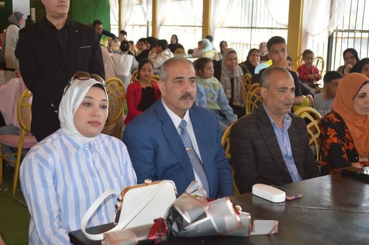  رئيس مركز ومدينه مطوبس يرأس احتفاليه يوم اليتيم بقاعه مسايا بمدينه مطوبس 