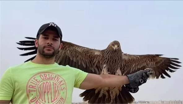 الفنان رامز أمير يستعد لفيلمه الجديد الجارح مع طائر العقاب