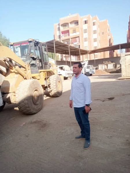 يمنى يتابع سير العمل بالحملة الميكانية للمدينة و الوحدة المحلية لاولاد نجم بهجورة.