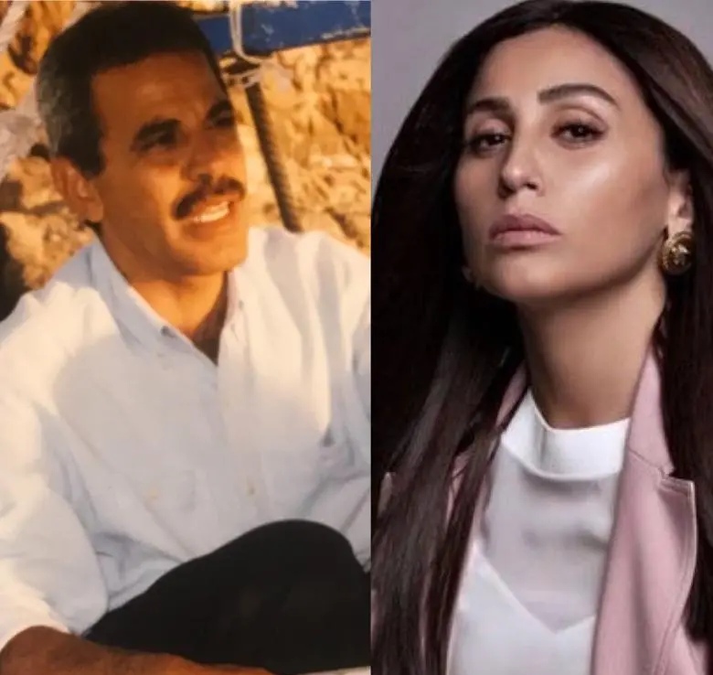 وفاة والد  الفنانة دينا الشربيني
