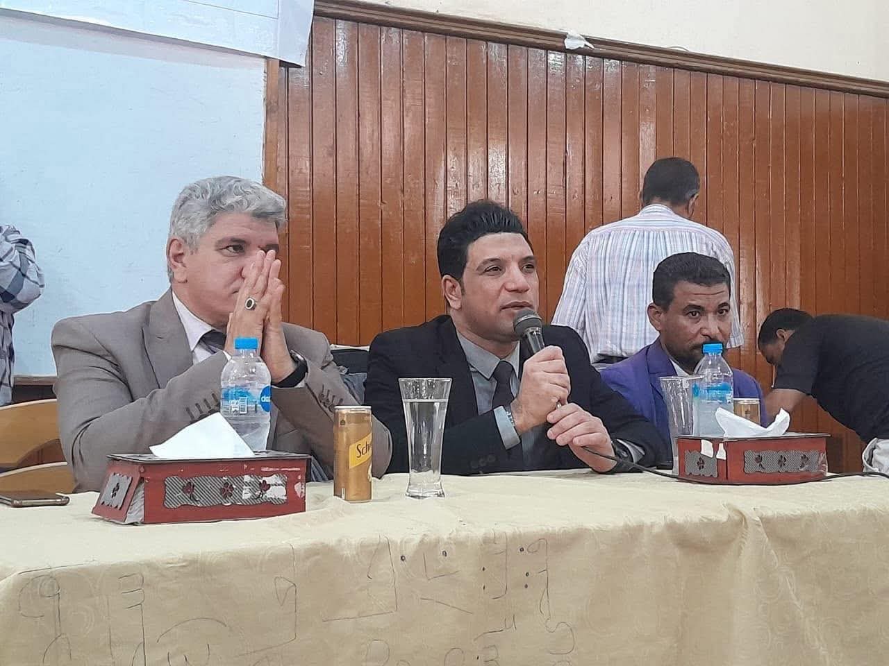نائب محافظ سوهاج يشهد ندوة تثقيفية بالمعهد العالي للخدمة الاجتماعية احتفالًا بانتصارات أكتوبر المجيدة  