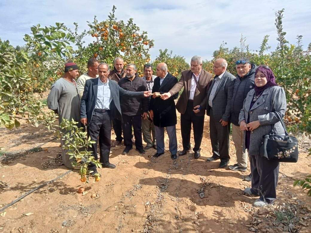 الزراعة تستعرض الحصاد الأسبوعي للفرق الإرشادية الريفية