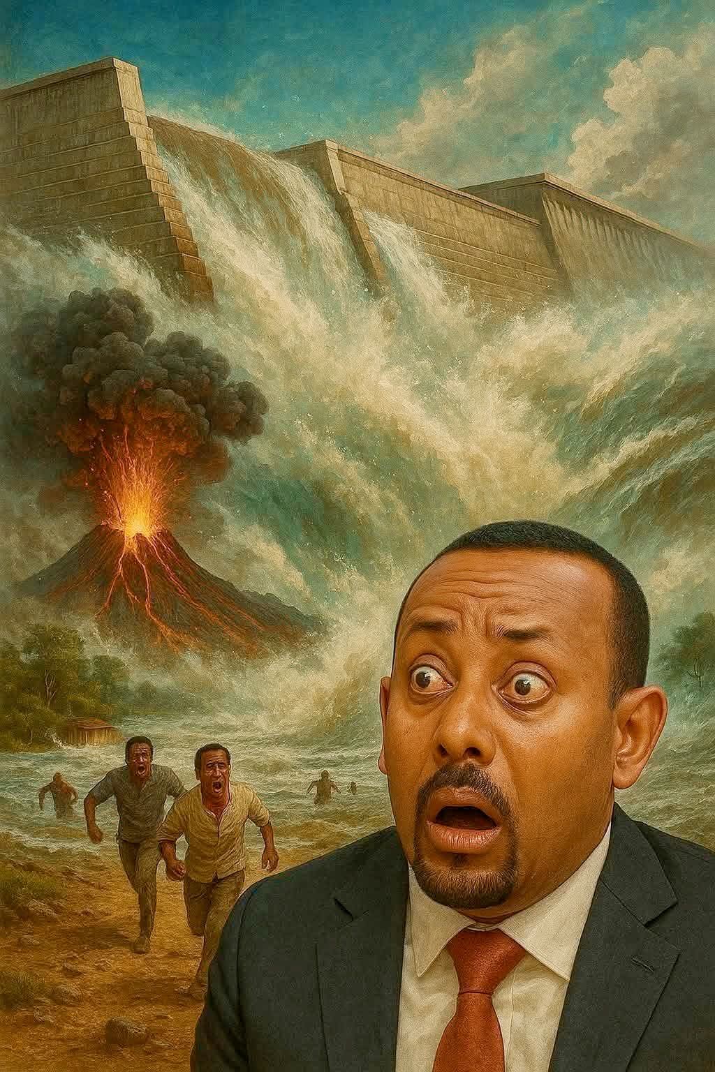 بركان إثيوبيا وانفجار سد النهضة يهددان السودان بموجة فيضان غير مسبوقة