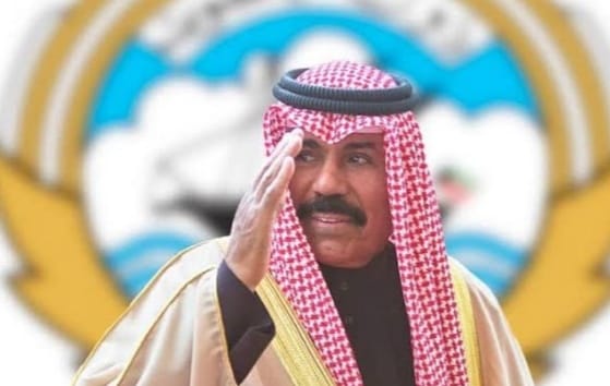 الخبر الفورى ينعى وفاة الأمير نواف أحمد الصباح أمير دولة الكويت 