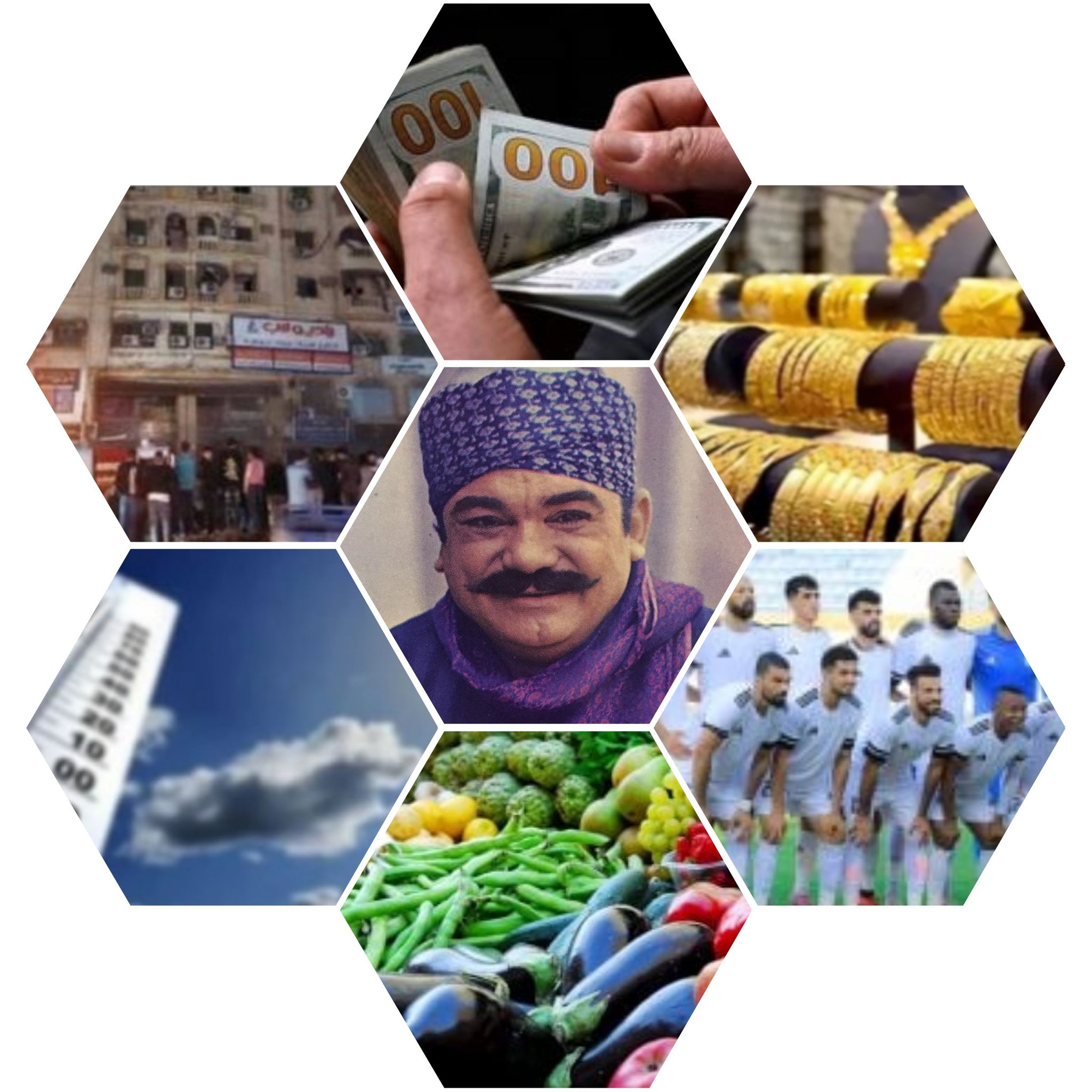 اسعار الذهب والعملات واسعار الخضروات  واحوال الطقس والحوادث والاخبار الرياضية والفنية ليوم السبت الموافق ٢٠ ديسمبر ٢٠٢٥ 