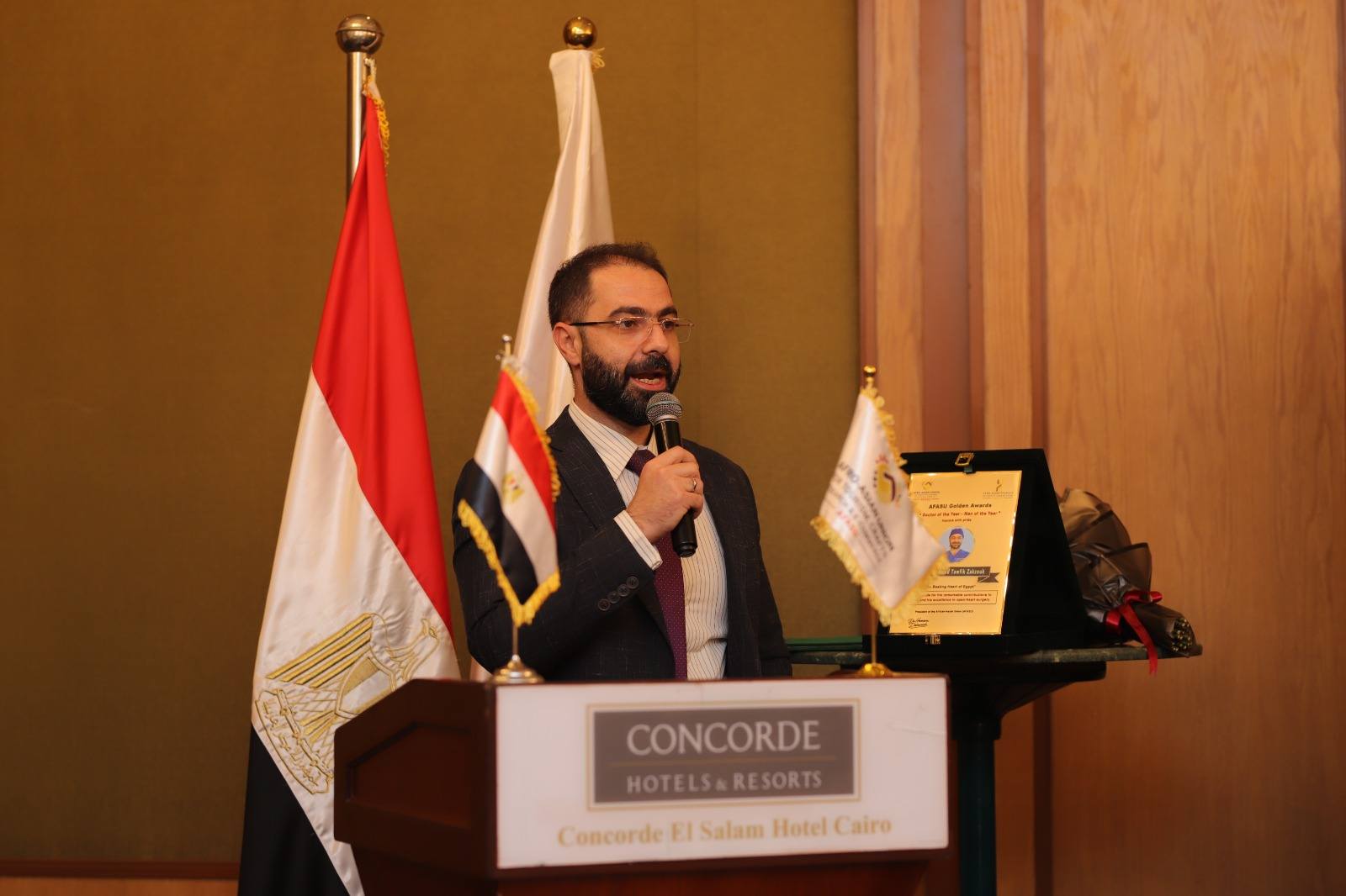 الاتحاد الأفريقي الآسيوي AFASU يُتوِّج الدكتور محمد توفيق زقزوق بلقب 