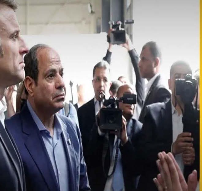 من العريش.. السيسى وماكرون يؤكدان رفض تهـجير الفلسـطيـنيين