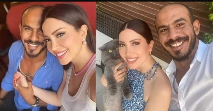 الحب الأبدي..  نسرين طافش في أول ظهور مع زوجها بعد عودتهما