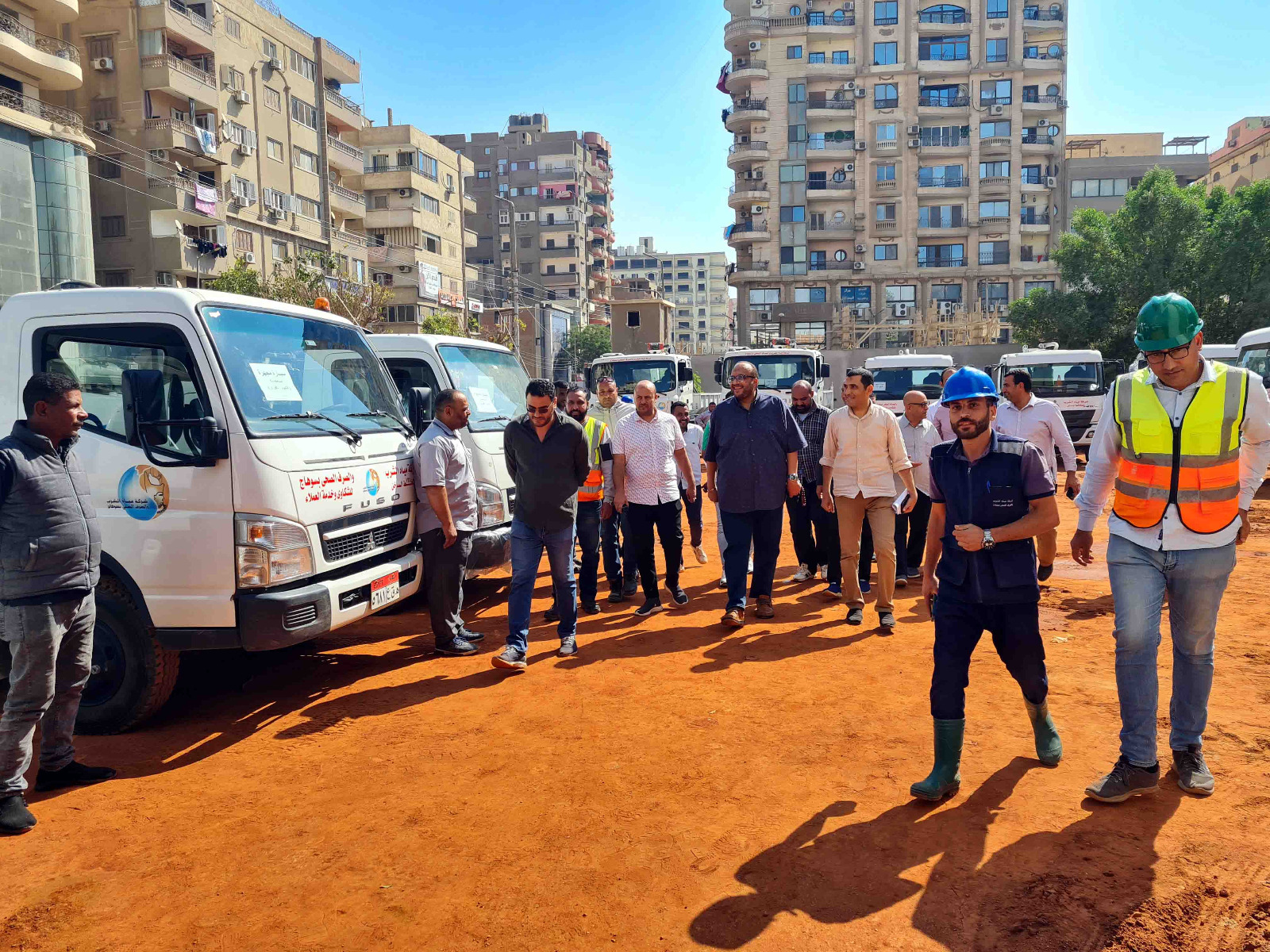 رئيس مياه الشرب بسوهاج يتفقد محطة مياه سوهاج غرب والعيساوية