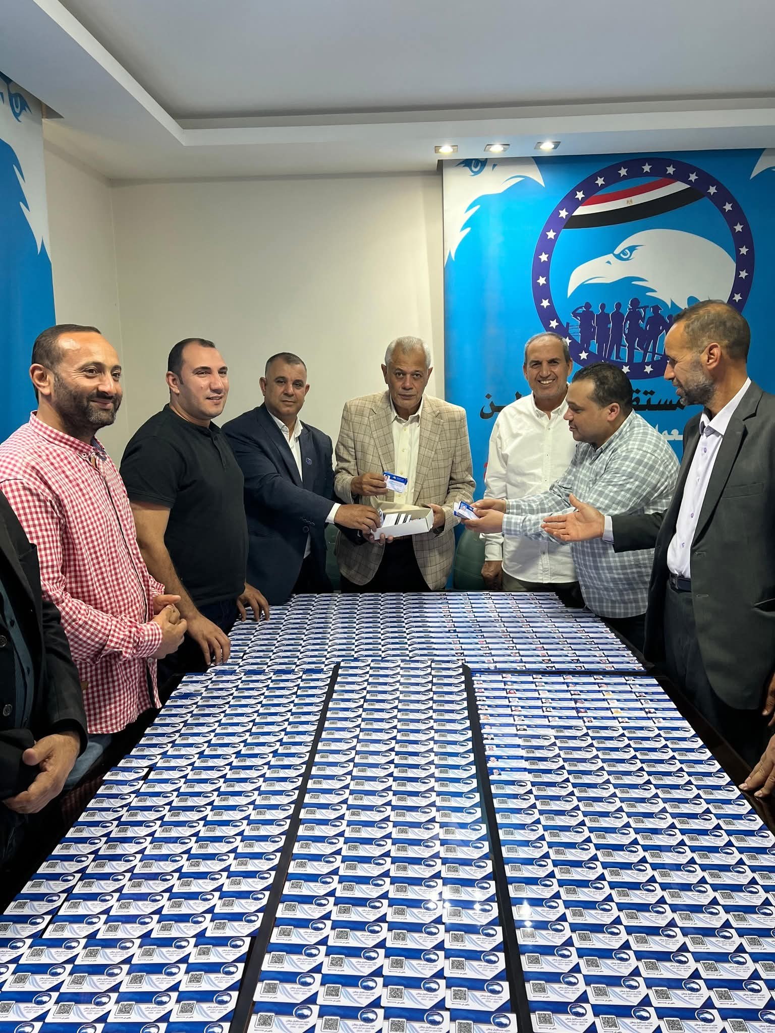 حزب مستقبل وطن بمحافظة كفر الشيخ يعقد اجتماعًا تنظيميًا لأمانة العضوية وتسليم دفعة جديدة من الكارنيهات