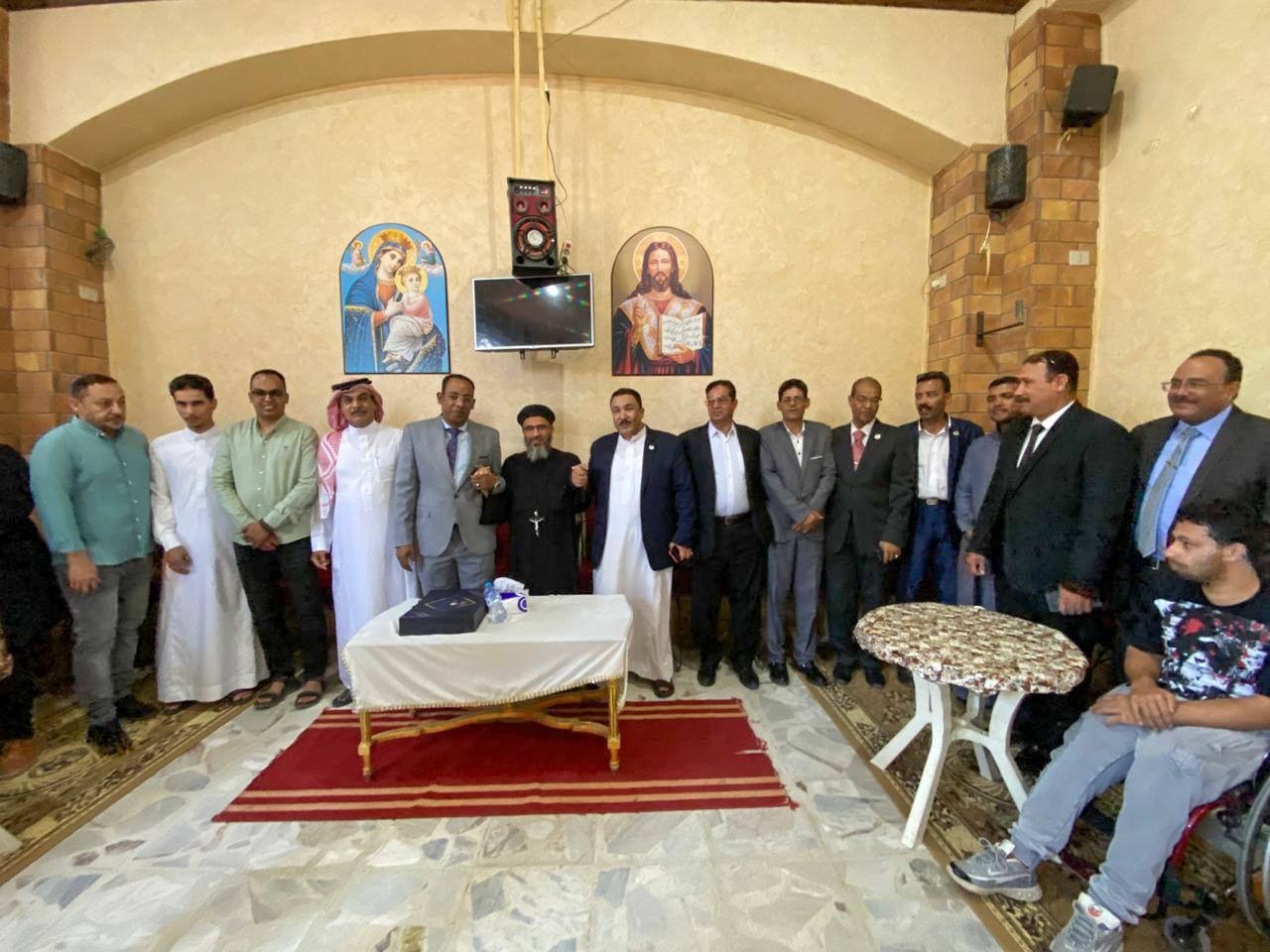 أمانة حزب الجبهة الوطنية بجنوب سيناء تهنئ الإخوة الاقباط بطور سيناء بعيد القيامة المجيد
