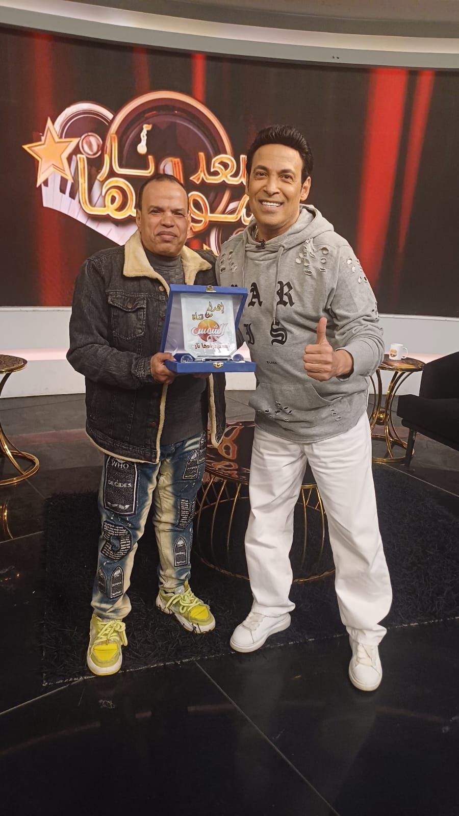 سعد الصغير يستضيف المطرب عبدالهادي العجوز في سعد مولعها نار .. اليوم 