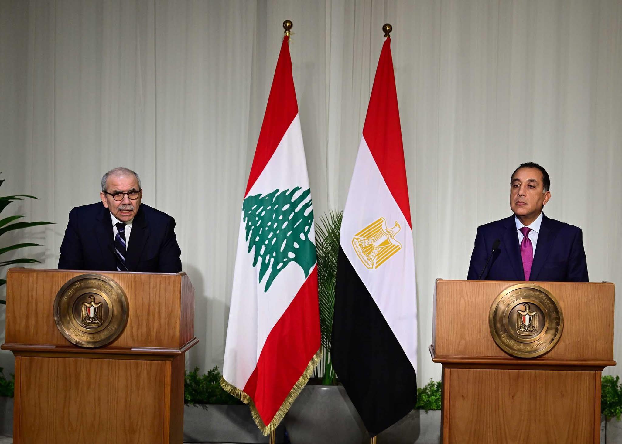 مدبولي: الشركات المصرية مستعدة للمشاركة في إعادة إعمار لبنان ودعم استقراره