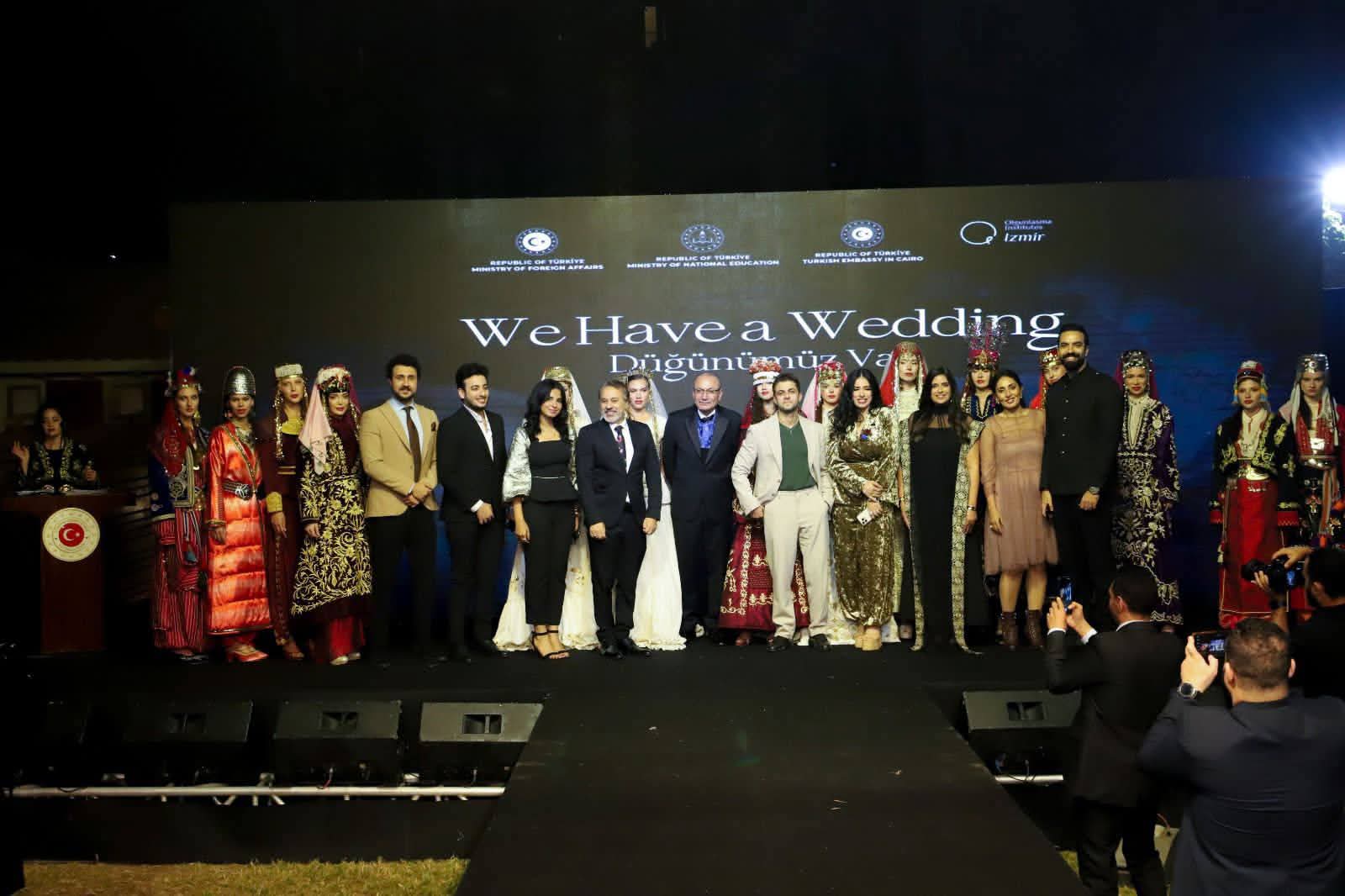 احتفالية ثقافية تركية على ضفاف النيل: عرض لفساتين الزفاف، ليلة الحناء، وحفل موسيقي تركي.