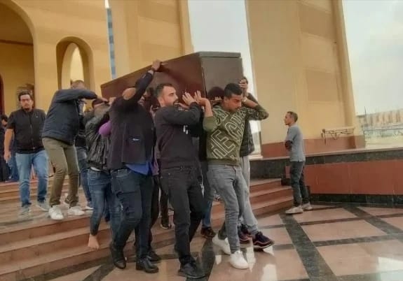 تشيع جثمان  المنتج ومدير التصوير محمد عمارة من مسجد المشير طنطاوي