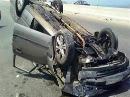 النيابة تستعلم عن الحالة الصحية لـ4 أشخاص أصيبوا في انقلاب سيارة ملاكي بالطريق الصحراوي في الجيزة
