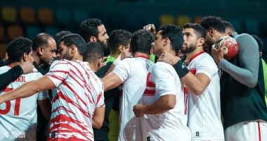 يد الزمالك يفوز على البنك الأهلي