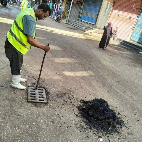 مياه الشرقية :تطهير شبكات الصرف وصفايات مياه الأمطار بابوحماد