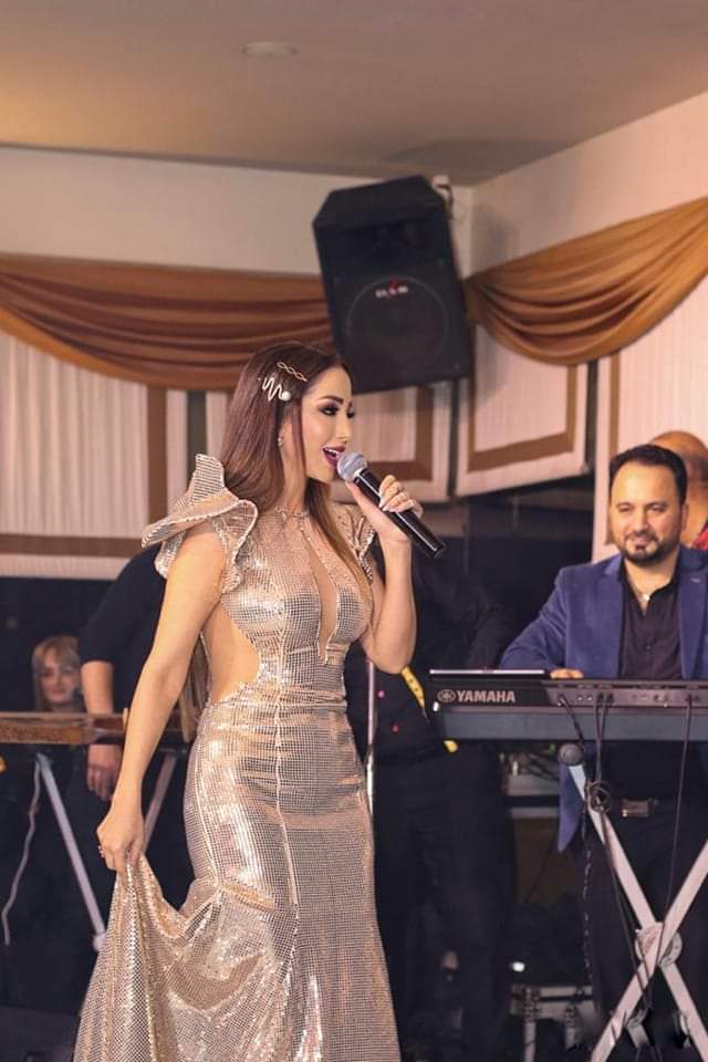 ميريام عطاالله تضيء ليلة الميلاد في جنة صيدنايا