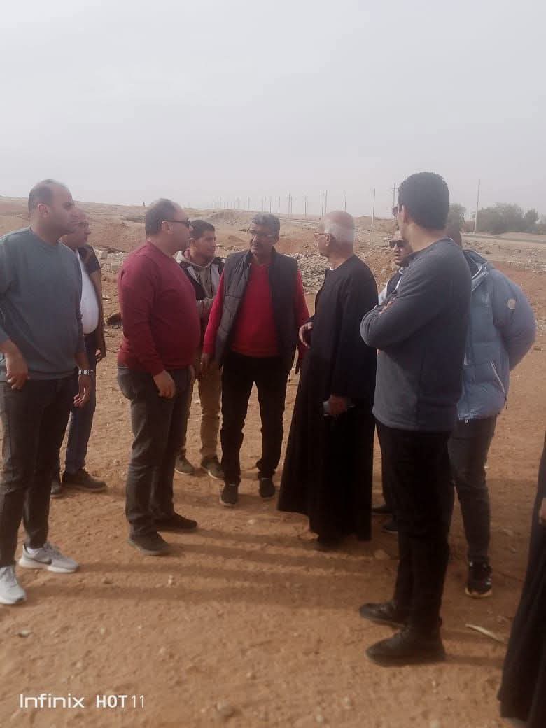 أسوان : زيارة قرية فارس لمتابعة مشروع مصنع المانجو