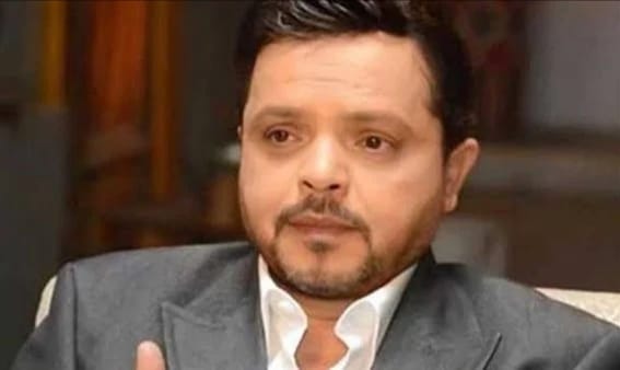 الفنان محمد هنيدي يحتفل بانتهاء تصوير فيلمه الجديد 