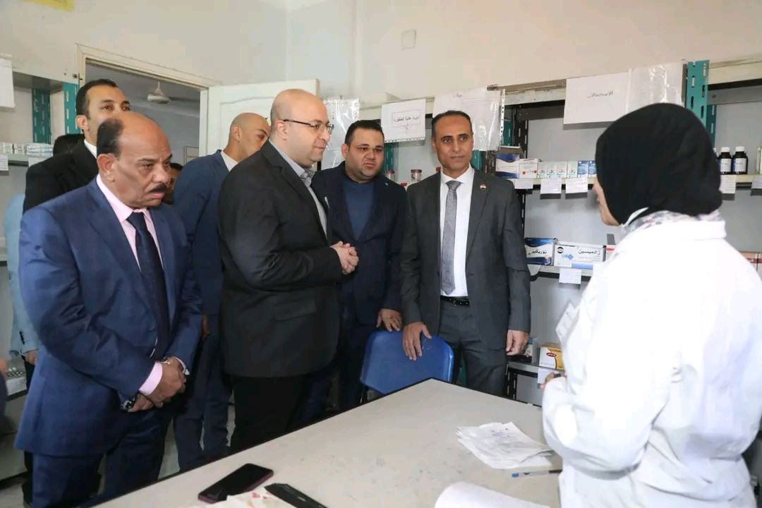 محافظ بني سويف يفتتح قسم العلاج الطبيعي بوحدة طب الاسرة بقرية ميانة باهناسيا