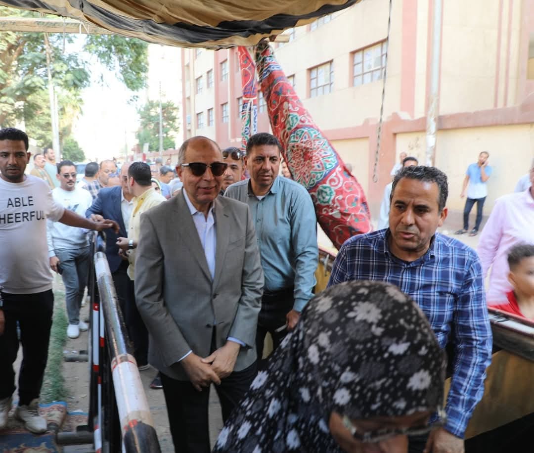 محافظ المنيا يتفقد لجان انتخابات مجلس النواب في يومها الثاني ويدعو المواطنين للمشاركة الفعالة