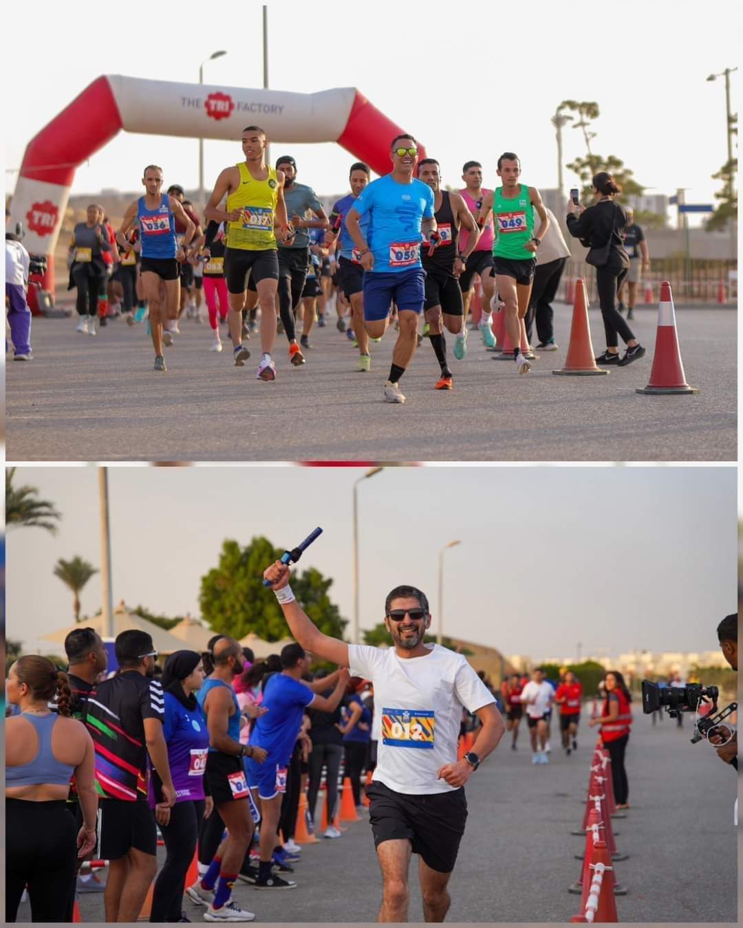 الشباب والرياضة تختتم سباق The Relay Run East في القاهرة بمشاركة 100 فريق