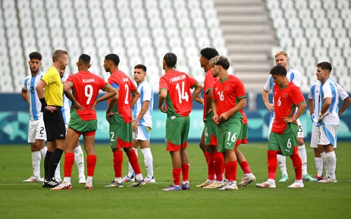 الأرجنتين تتقدم بشكوى إلى «فيفا» بسبب مباراة المغرب في الأولمبياد