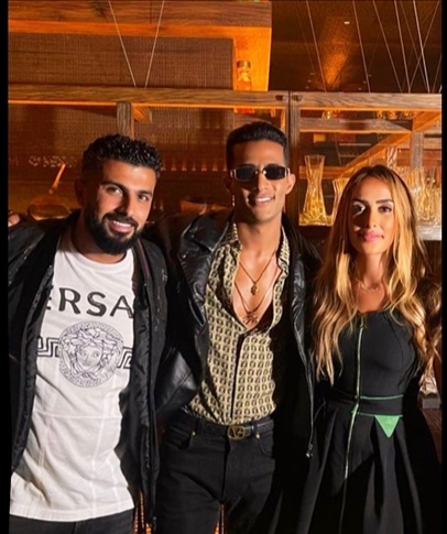 بالصور / محمد رمضان  يشارك زينه الاحتفال بعيد ميلاد شقيقتها ياسمين رضا 