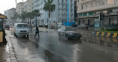 الأرصاد: تكاثر السحب الممطرة على مناطق متفرقة من الإسكندرية والبحيرة