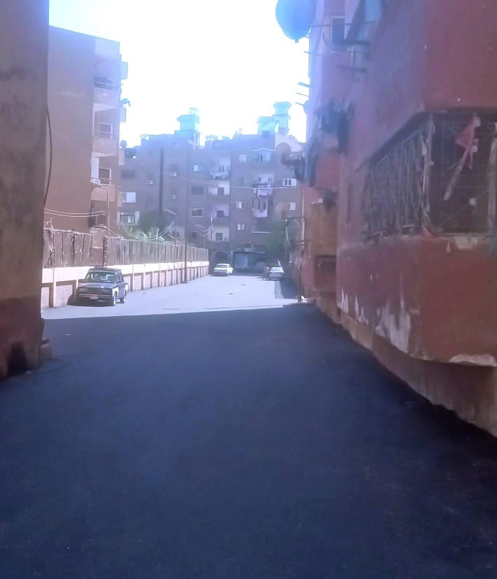 استكمال رصف وتطوير العمري بحي غرب سوهاج تنفيذًا لتوجيهات المحافظ