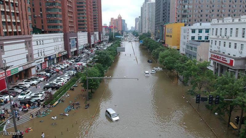 فيضانات عارمة تضرب مقاطعة جوانجدونج جنوبي الصين