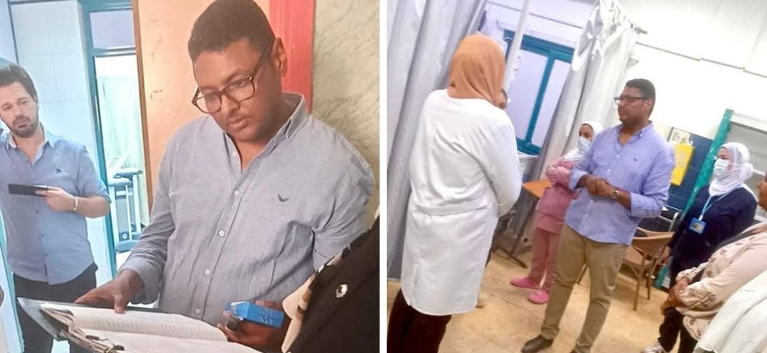 وكيل وزارة الصحة بالبحر الأحمر يتفقد مستشفى الغردقة العام لتعزيز الخدمات الصحية
