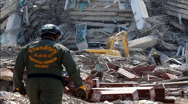 وصول مساعدات خارجية إلى ميانمار بعد الزلزال