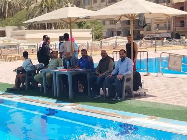 اختبار دورة الإنقاذ بمديرية الشباب والرياضة بسوهاج