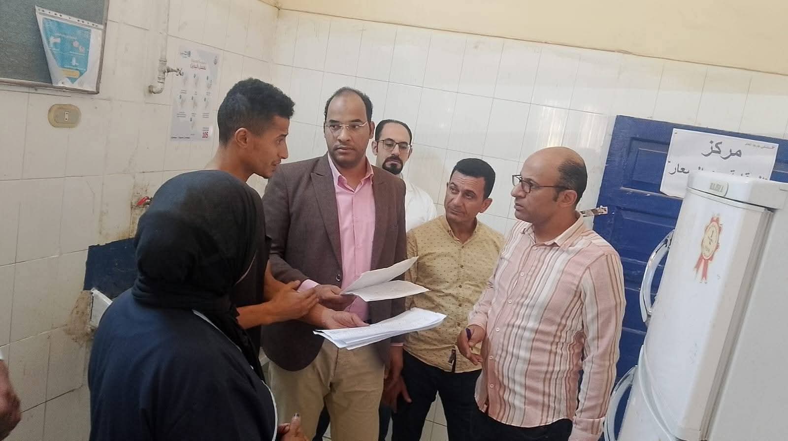 وكيل صحة سوهاج .. متابعة تنفيذ توجيهات الأرتقاء بمنظومة العمل بمستشفي جرجا العام