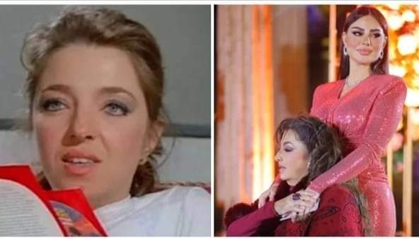 أحدث ظهور  للفنانة المعتزلة هدى رمزي مع إبنة شقيقها