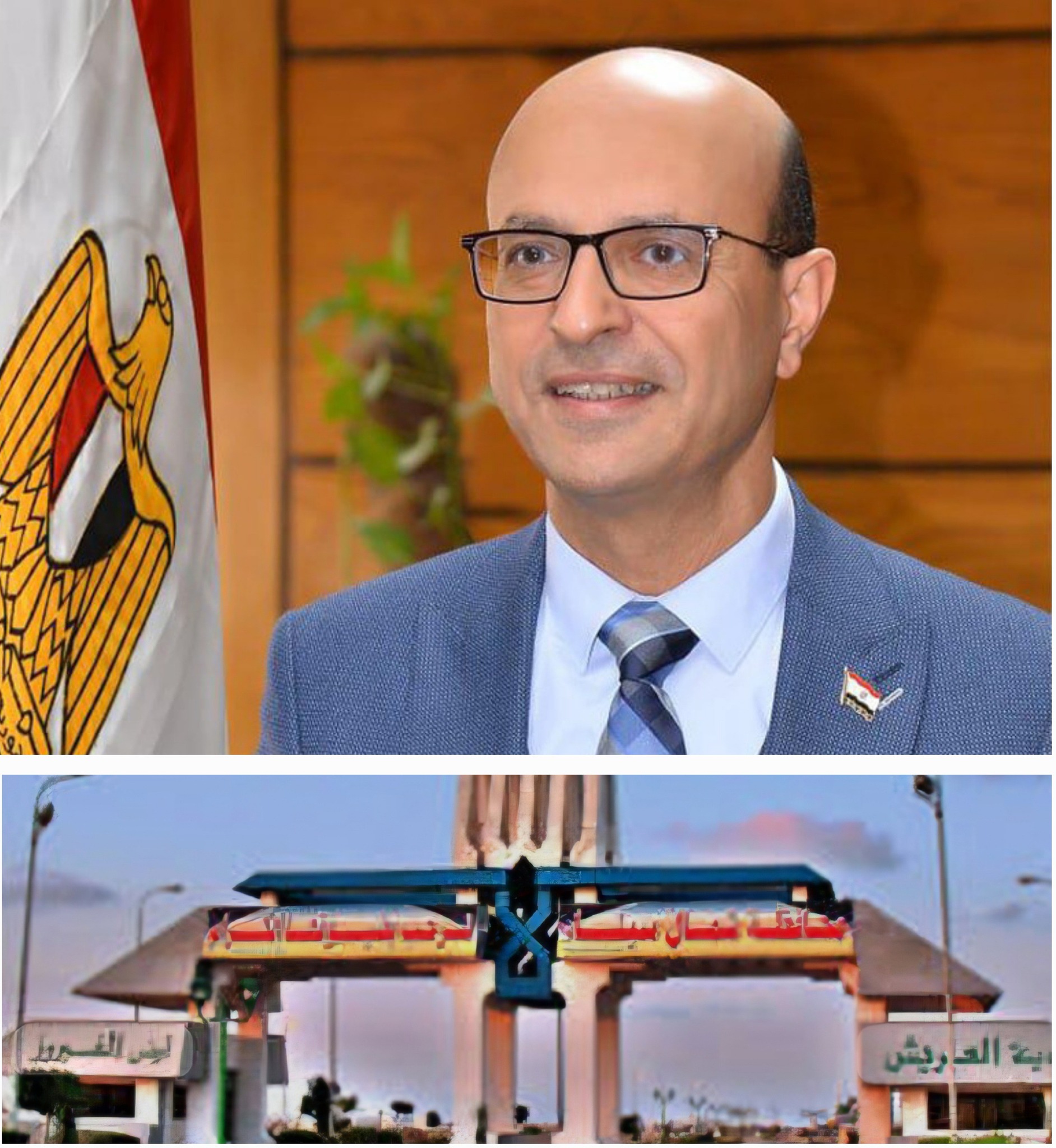 المنشاوي يؤكد دور جامعة أسيوط في التثقيف الوطني وترسيخ قيم الولاء والانتماء لدى الطلاب