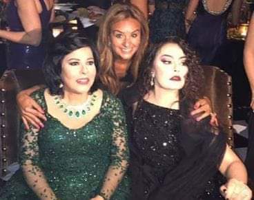 رسالة من شيريهان  لـ إسعاد يونس بعد تماثلها للشفاء ٠٠أغلى الناس في قلبي ربنا يحفظك 