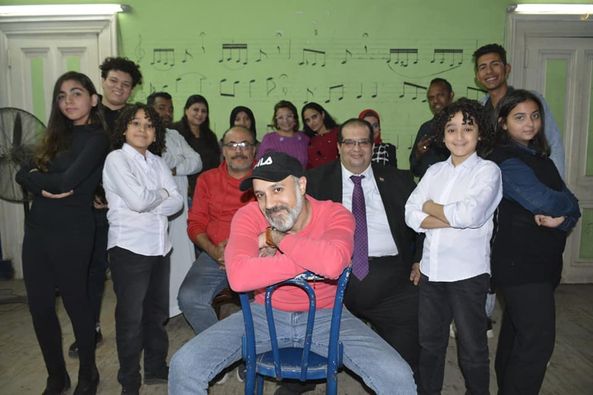 مسرحية المسرح تدعو لزمن الفن الجميل في ساقية الصاوي