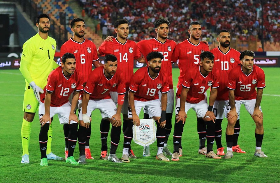 منتخب مصر بالأحمر أمام الرأس الأخضر بتصفيات أمم إفريقيا