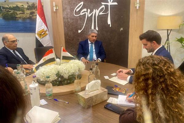  ​وزير السياحة والآثار يلتقي غرفة التجارة المصرية البريطانية