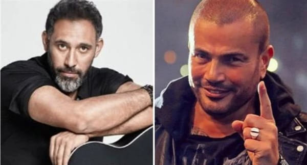 تعلمت منك الكثير ٠٠ عمرو مصطفى مهنئا الهضبة بعيد ميلاده
