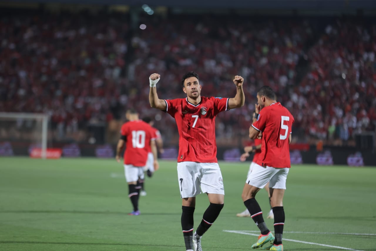 تريزيجية يتقدم لمنتخب مصر أمام بتسوانا