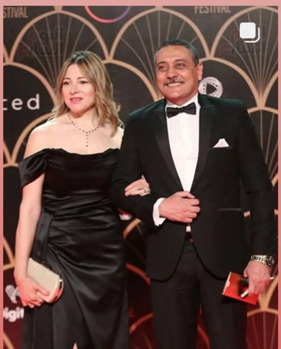 انفراد خاص: تامر فرج يحتفل بنجاحاته الفنية برفقة زوجته رانيا هاشم