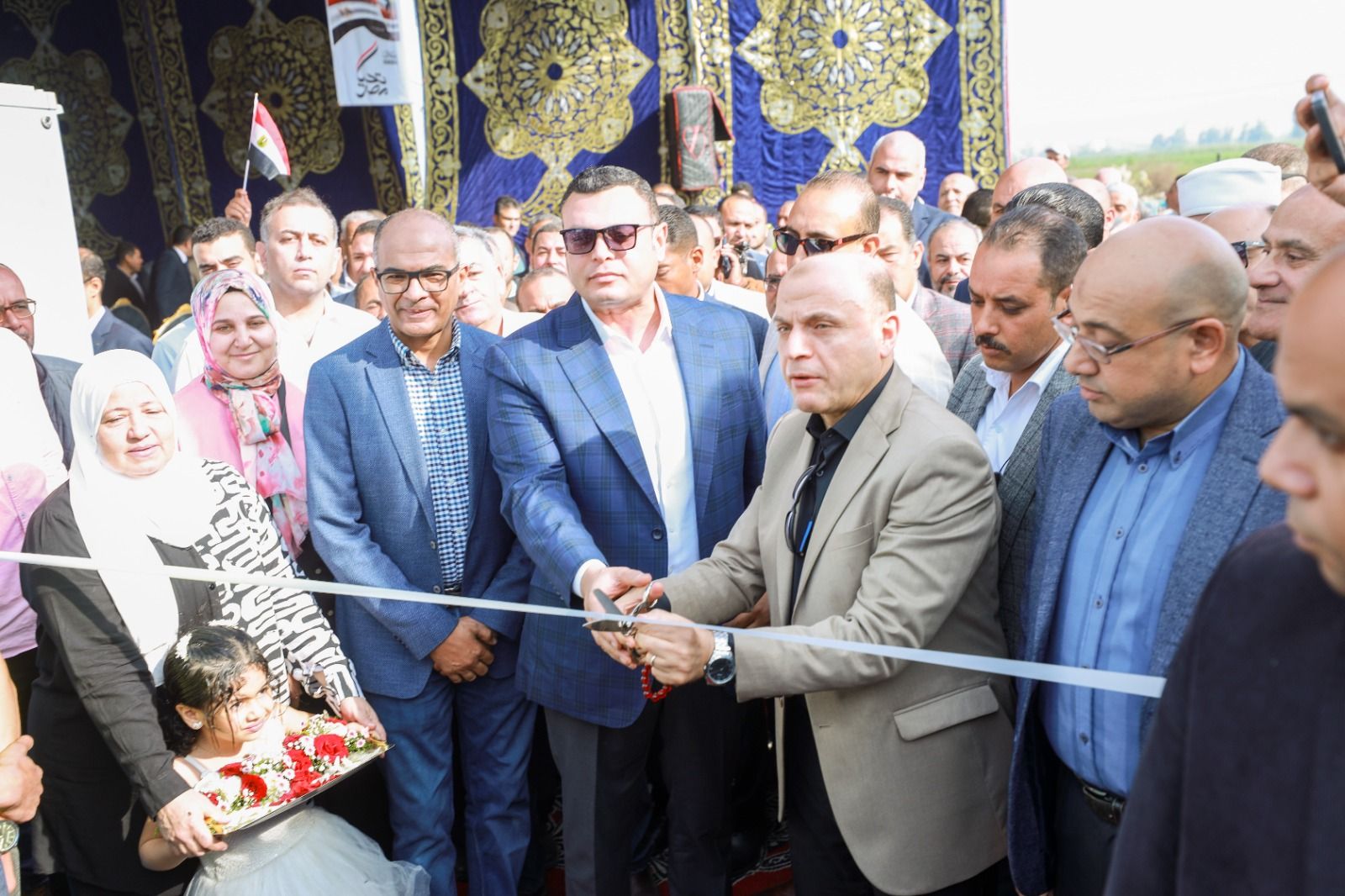 وزير الإسكان ومحافظ كفرالشيخ يفتتحان محطة مياه دقميرة بطاقة 120 لتر/ثانية لخدمة 65 ألف نسمة