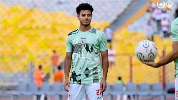 محمد عاطف رجل مباراة الزمالك وزد