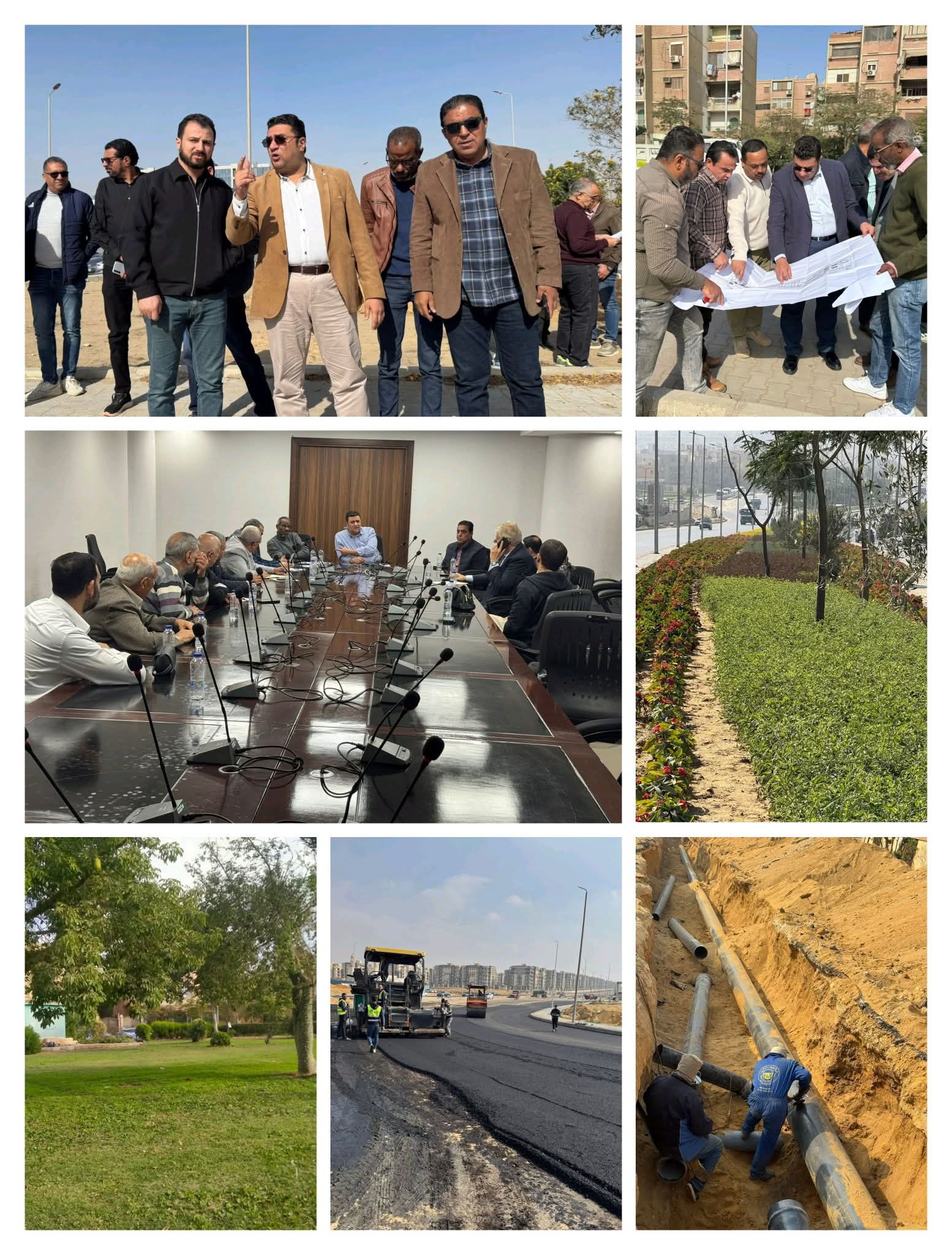 المهندس احمد رشاد يحقق إنجازات واضحة وملموسة على أرض الواقع بمدينة القاهرة الجديدة